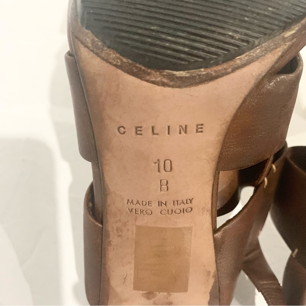 Authentic Vintage Celine Sandals - Picture 7 of 16